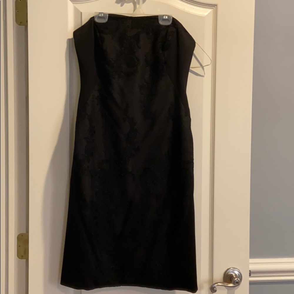 Strapless Marchesa Notte dress